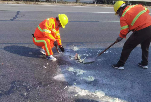 疏附公路下沉注浆加固